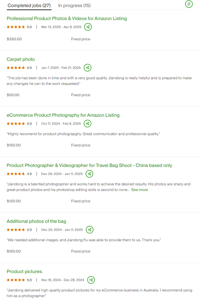 Product Photography